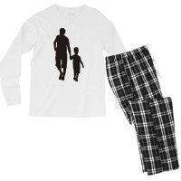 Father And Son Funny Family Men's Long Sleeve Pajama Set | Artistshot