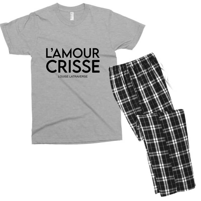 L'amour Crisse Louise Latraverse Men's T-shirt Pajama Set | Artistshot