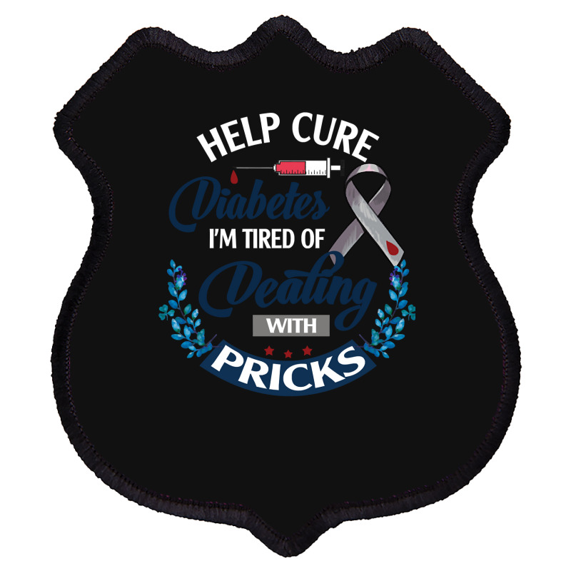 Diabetes Diabetic Nurse Help Cure Diabetes I Am Tired Disease Insulin Shield Patch by circularflap | Artistshot