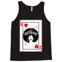 Scorpio Astrology Black Queen Hearts Blackjack Cards Poker T Shirt Tank Top | Artistshot