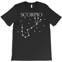 Scorpio Constellation Sign Astrology Horoscope Design T Shirt T-shirt | Artistshot