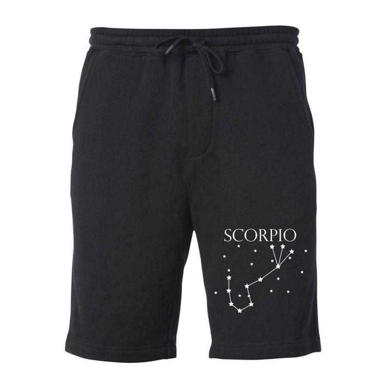 Scorpio Constellation Sign Astrology Horoscope Design T Shirt Fleece Short | Artistshot