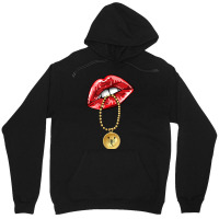 Scorpio Girl Juicy Lips Necklace Astrology Zodiac Sign T Shirt Unisex Hoodie | Artistshot