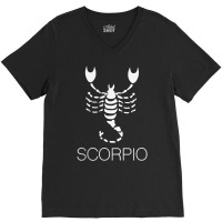 Scorpio Horoscope Astrology T Shirt V-neck Tee | Artistshot