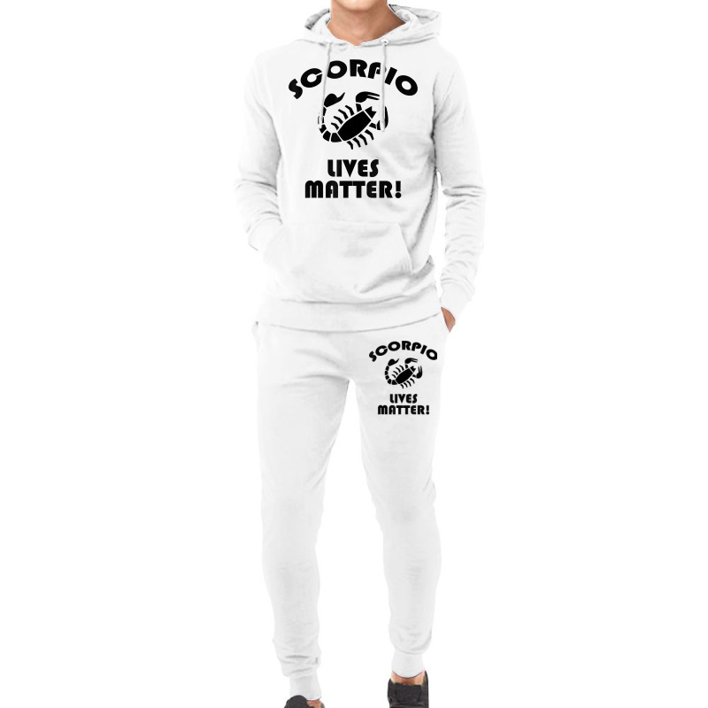 Scorpio Lived Matter! Zodiac Astrology Sign T Shirt Hoodie & Jogger Set | Artistshot