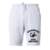 Scorpio Lived Matter! Zodiac Astrology Sign T Shirt Fleece Short | Artistshot