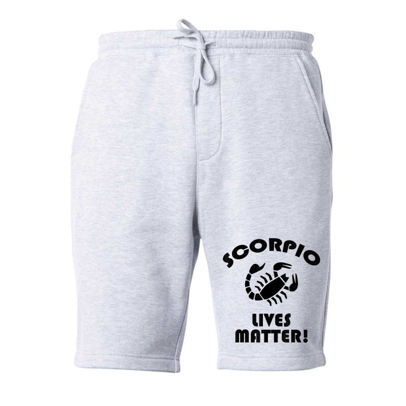 Scorpio Lived Matter! Zodiac Astrology Sign T Shirt Fleece Short | Artistshot