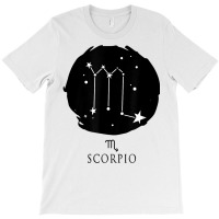 Scorpio Sign Zodiac Astrology Constellation Star T Shirt T-shirt | Artistshot