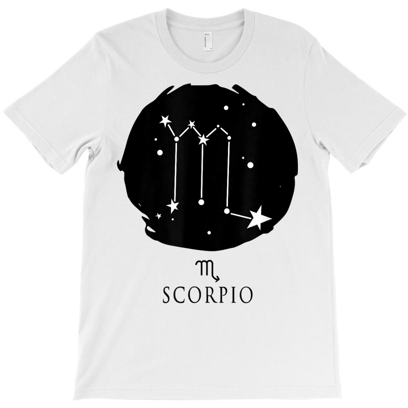 Scorpio Sign Zodiac Astrology Constellation Star T Shirt T-shirt | Artistshot