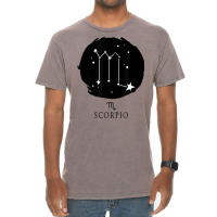 Scorpio Sign Zodiac Astrology Constellation Star T Shirt Vintage T-shirt | Artistshot