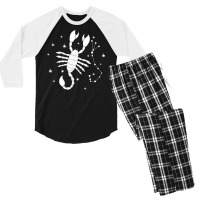 Scorpio Star Sign Astrology Zodiac Astronomy T Shirt Men's 3/4 Sleeve Pajama Set | Artistshot