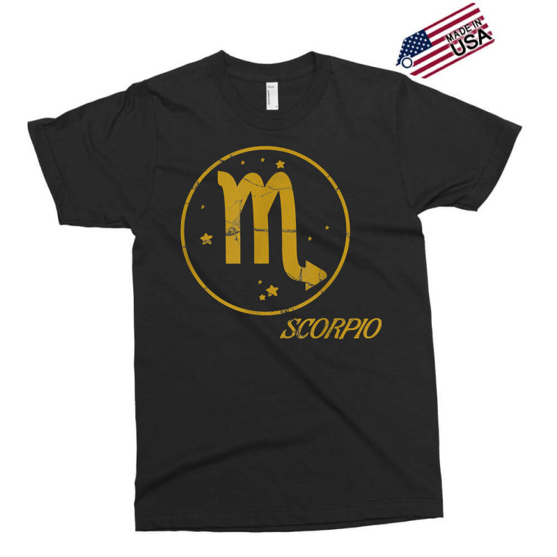 Scorpio Star Sign Zodiac Astrology Vintage Retro Birthday T Shirt Exclusive T-shirt | Artistshot