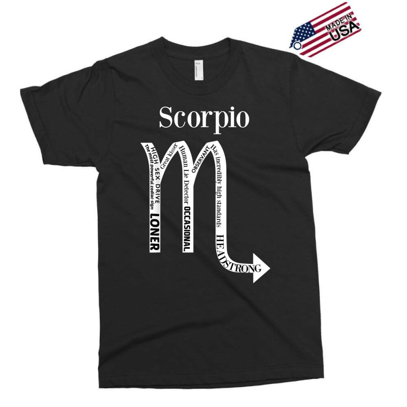 Scorpio Traits Astrology Zodiac Sign Horoscope T Shirt Exclusive T-shirt | Artistshot