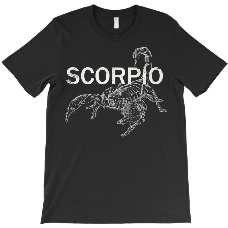 Scorpio T Shirt For The Astrology Or Scorpion Lovers T-shirt | Artistshot