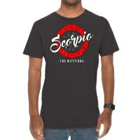 Scorpio Zodiac Astrology   Scorpio Traits Birthday T Shirt Vintage T-shirt | Artistshot