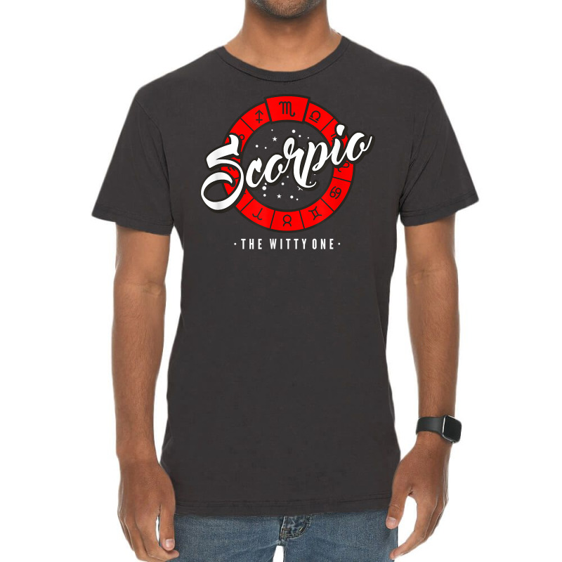 Scorpio Zodiac Astrology   Scorpio Traits Birthday T Shirt Vintage T-shirt | Artistshot