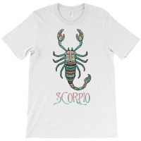 Scorpio Zodiac Sign Celestial Horoscope Astrology Birthday T Shirt T-shirt | Artistshot