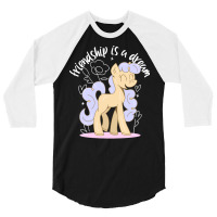 Pony Ponnie Ponny Unicorn Horse Fo T  Shirtpony, Ponnie, Ponny, Unicor 3/4 Sleeve Shirt | Artistshot