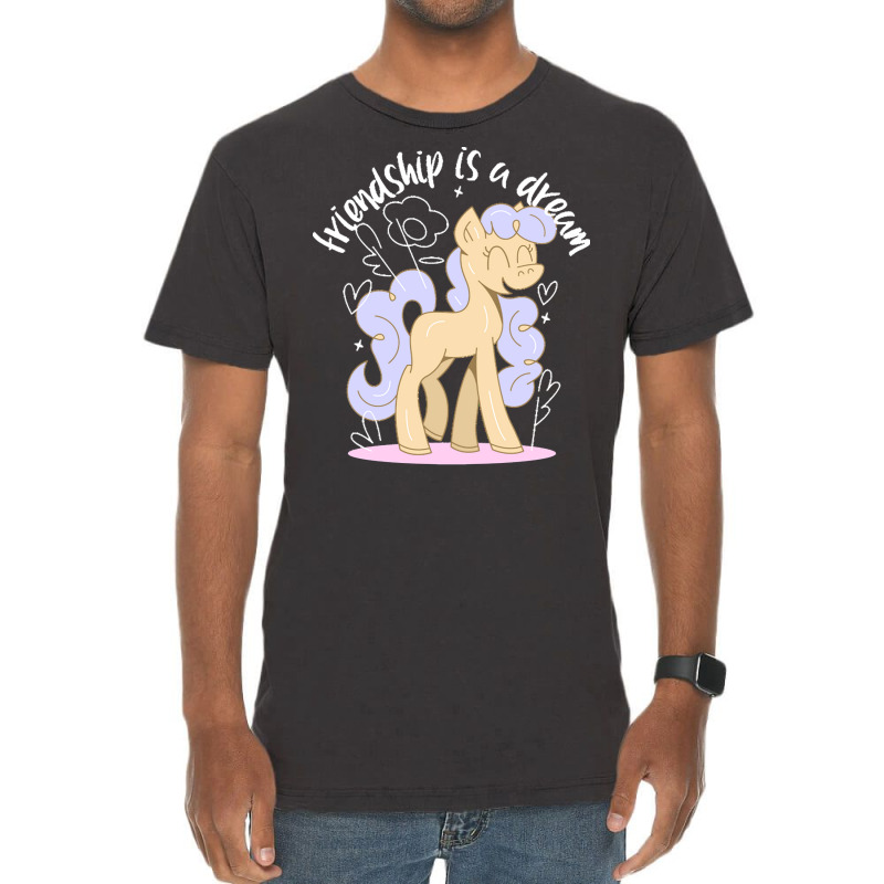 Pony Ponnie Ponny Unicorn Horse Fo T  Shirtpony, Ponnie, Ponny, Unicor Vintage T-shirt | Artistshot