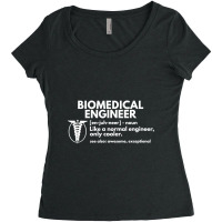 Biomedical Engineer Definition Funny Engineering Gift T Shirt Women's Triblend Scoop T-shirt | Artistshot