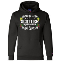 Scottish Drinking Team Wine Division Team Captain T Shirt Champion Hoodie | Artistshot