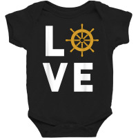 Sea Captain T Shirt Sailing Gift For Sailors Boat Ship Tee T Shirt Baby Bodysuit | Artistshot