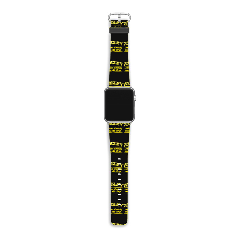 Proactive Procrastinator Apple Watch Band | Artistshot