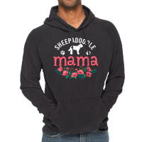 Sheepadoodle Mama Gifts Women Mom Cute Dog Lover Christmas T Shirt Vintage Hoodie | Artistshot