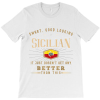 Sicily Flag Souvenirs For Sicilians Men & Women T Shirt T-shirt | Artistshot