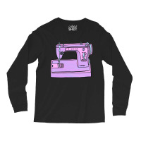 Purple Singer Sewing Machine Long Sleeve Shirts | Artistshot