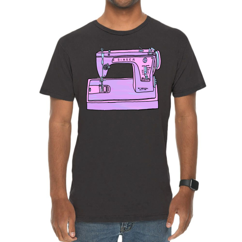 Purple Singer Sewing Machine Vintage T-shirt | Artistshot