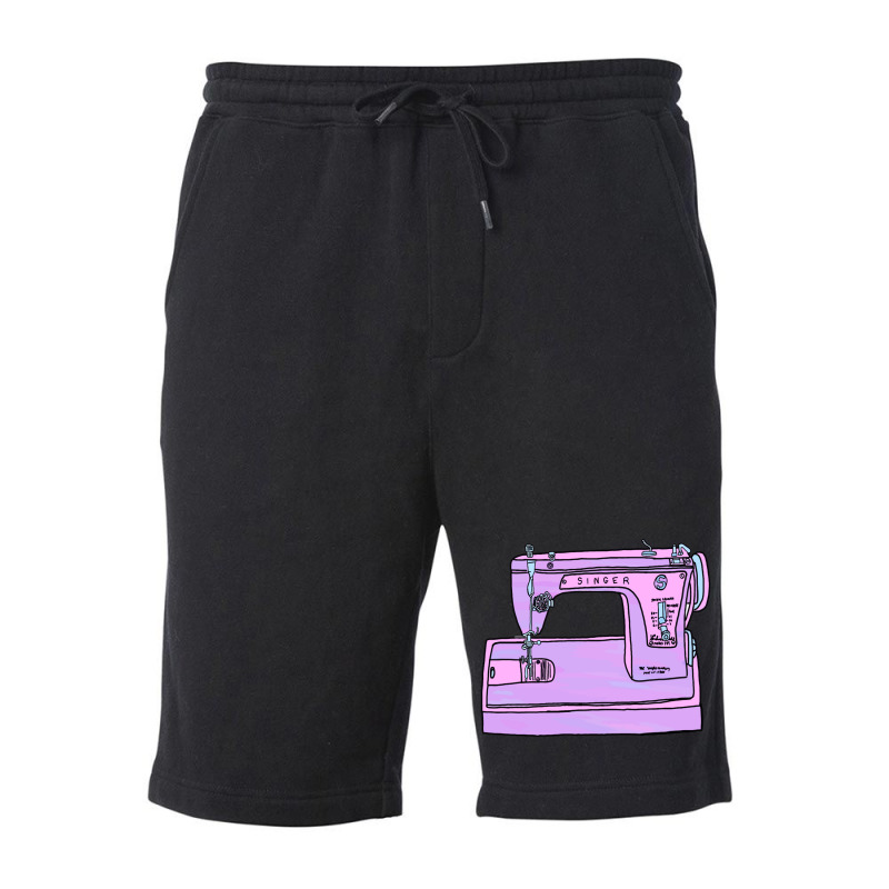 Purple Singer Sewing Machine Fleece Short | Artistshot