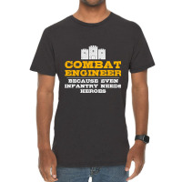 Combat Engineer   Engineer Gifts   Army Engineering T Shirt Vintage T-shirt | Artistshot