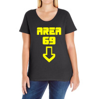 Area 69 Futuristic Ladies Curvy T-shirt | Artistshot