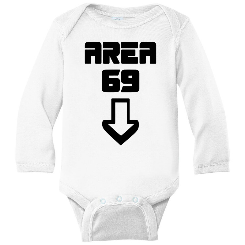 Area 69 Futuristic Long Sleeve Baby Bodysuit by Romeo and Juliet | Artistshot