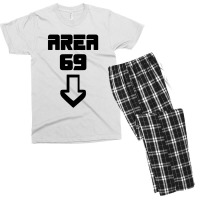 Area 69 Futuristic Men's T-shirt Pajama Set | Artistshot