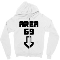 Area 69 Futuristic Zipper Hoodie | Artistshot