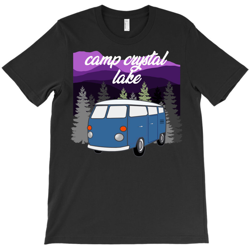 Camp Camping Camp Crystal Lakefriday 13th Camper T-shirt | Artistshot