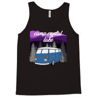 Camp Camping Camp Crystal Lakefriday 13th Camper Tank Top | Artistshot