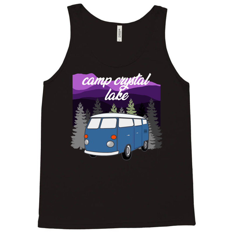 Camp Camping Camp Crystal Lakefriday 13th Camper Tank Top | Artistshot