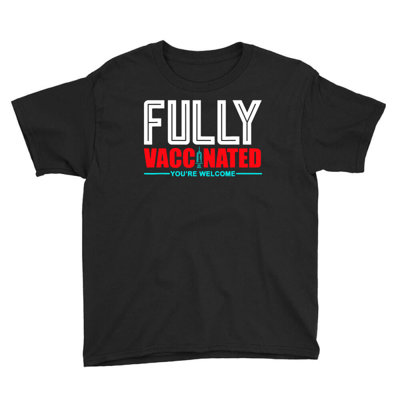 Fully Vaccinated Youth Tee by Garden Store | Artistshot