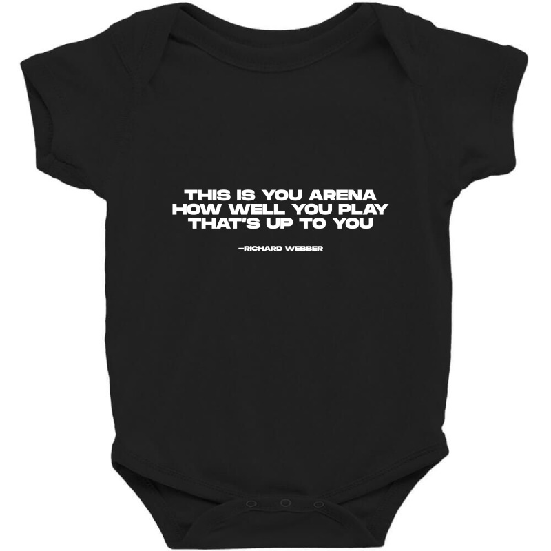 Richard Webber Quotes Baby Bodysuit by blackacturus | Artistshot