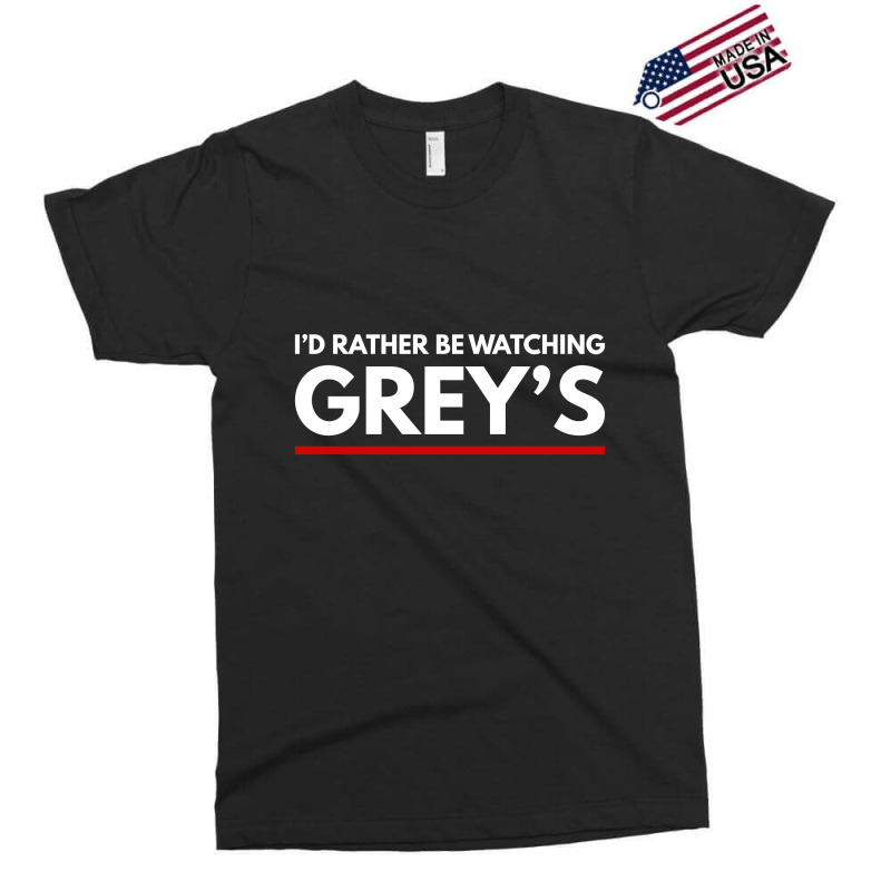 Watching Greys Exclusive T-shirt by blackacturus | Artistshot