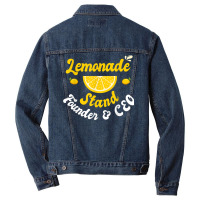 Lemonade Stand Founder & Ceo Funny Lemon Juice Business T Shirt Men Denim Jacket | Artistshot