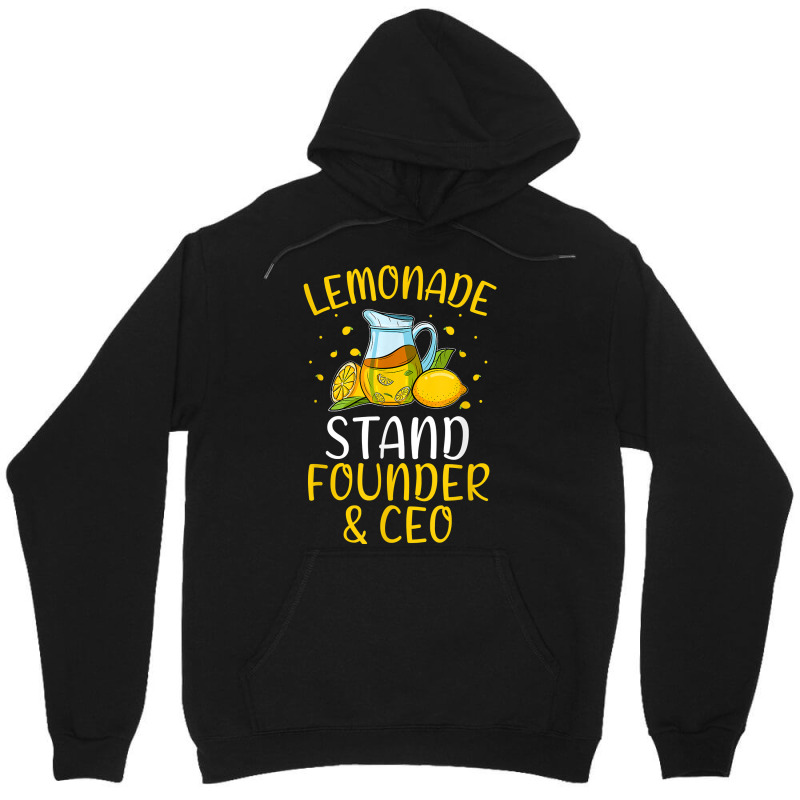 Lemonade Stand Founder & Ceo I Funny Lemon Business Summer T Shirt Unisex Hoodie | Artistshot