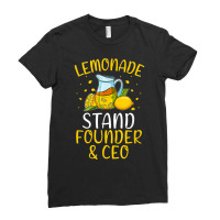 Lemonade Stand Founder & Ceo I Funny Lemon Business Summer T Shirt Ladies Fitted T-shirt | Artistshot