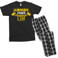 Lemonade Stand Founder & Ceo T Shirt Men's T-shirt Pajama Set | Artistshot