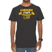 Lemonade Stand Founder & Ceo T Shirt Vintage T-shirt | Artistshot