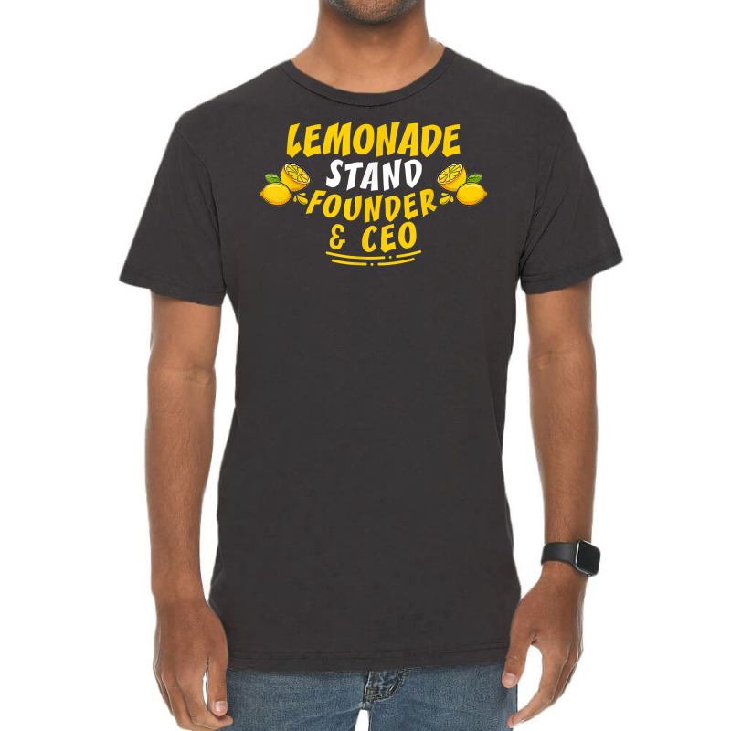 Lemonade Stand Founder & Ceo T Shirt Vintage T-shirt | Artistshot