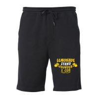 Lemonade Stand Founder & Ceo T Shirt Fleece Short | Artistshot